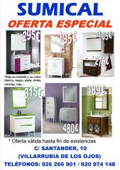 Oferta especial en muebles de baño