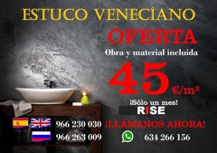 Oferta Estuco Veneciano