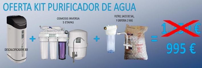 OFERTA KIT PURIFICADOR COMPLETO