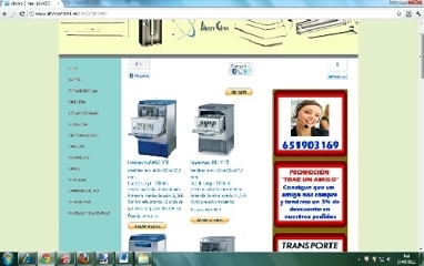 oferta lavado, lavavasos y lavaplatos industriales en acero inoxidable