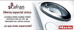 Oferta lavadora Miele, ¡no la dejes escapar!