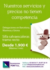 Oferta Sillas Salvaescaleras