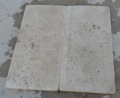 Oferta Stock Travertino Moka Envejecido 60x30x1.2cm