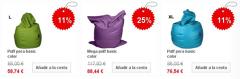 Ofertas de puffs