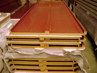 panel sandwich cubierta