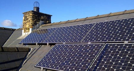 Paneles solares cromakey
