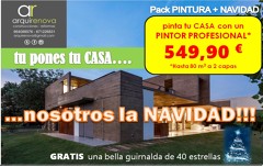 PINTA TU CASA EN NAVIDAD