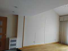 Pintura de piso en blanco