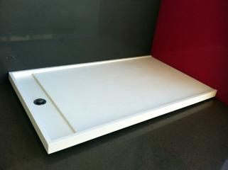 Plato de Ducha Piedra Natural y silestone 