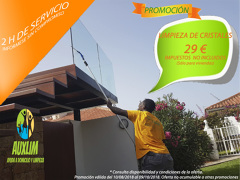 PROMOCIÓN EN LIMPIEZA DE CRISTALES