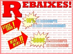 Rebaixes Juliol!