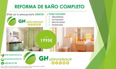 Reforma completa de baño desde 1995€