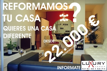 REFORMA DE VIVIENDA DESDE 22000