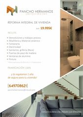 Reforma integral por 19.995€