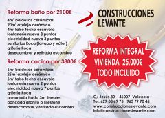 Reforma integral vivienda