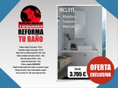 ¡Reforma tu baño completo a un precio muy bajo!