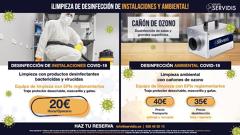 Servicios de Desinfección Ambiental y de Instalaciones