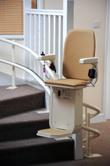 Silla Salvaescaleras curva