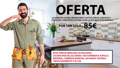 SUSTITUCIÓN DE AZULEJOS O BALDOSAS ROTAS DE TU COCINA