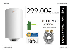 SUSTITUCIÓN DE TERMO, CALENTADOR O CALDERA