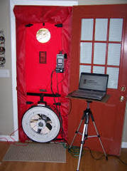 TEST BLOWER DOOR
