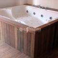 Forrado Jacuzzi en madera de Ipe