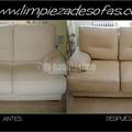 Limpieza de sofás