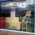 Escaparates en tiendas de Pinturas 