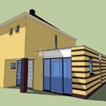 Dibujo En 3D De Vivienda Existente