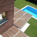 Pérgolas para protección solar en una vivienda aislada en Pedralbes, Barcelona.