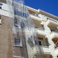 Reparación y pintura de fachada