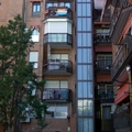 ascensor por fachada