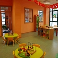 Aula para clases de niños y adultos de la guardería en Utebo (Zaragoza)