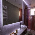 BAÑO CON ILUMINACIÓN INDIRECTA