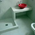 Baño de microcemento