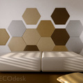 cabeceras de cama hotel hexagonos