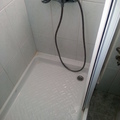 Cambio plato ducha antes