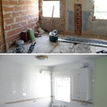 Cocina antes y después.