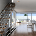 Escalera + Comedor 3D
