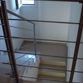 Escalera y barandilla