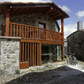 Fachada vivienda rural, Camiño de Santiago