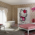 habitación hello kitty