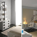 habitacion infantil y juvenil en blanco