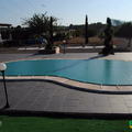 Instalacion de Lona de Piscina. Cobertor de Invierno