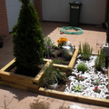 MINI JARDIN EN LA ENTRDA