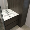 Mueble de Baño con escobero a medida