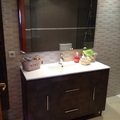 Mueble de lavabo de 120 cm