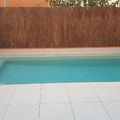 Piscina acabada