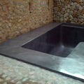 piscina con microcemento gris acero (despues)
