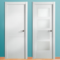 Puertas lacadas